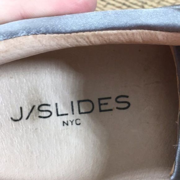 J/Slides NYC Gray Lace Up Sneakers Womens 7 Comfort Shoes Walking - Picture 10 of 13